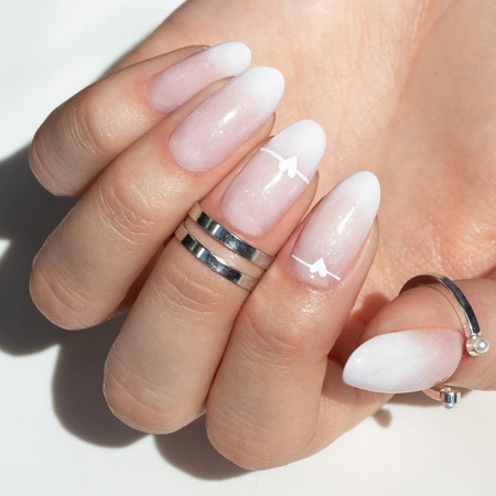 Subtle baby boomer nails for every day