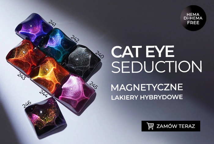 Cat Eye Seduction – magnetyczne lakiery hybrydowe MollyNails