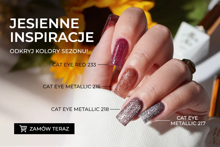 Jesienne inspiracje – lakiery hybrydowe MollyNails