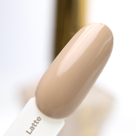 Esmalte clásico STEP 2: Color Lacquer Vinyl Effect System MollyNails Latte 10 ml