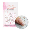 Adhesivos para uñas: flores y letras CA-362 MollyNails