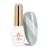 Esmalte híbrido magnético con efecto ojo de gato Cat Eye Womanity Rainy Day MollyNails sin HEMA/Di-HEMA, 8 g, n.º 447