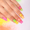 Purpurina para uñas MollyLac n.º 2, 20 g