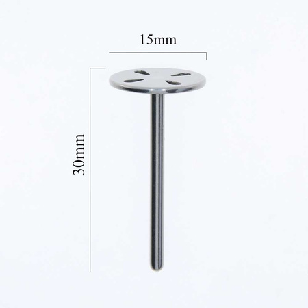 Disco per pedicure Pododisk: set composto da albero, disco e 50 dischi intercambiabili da 15 mm