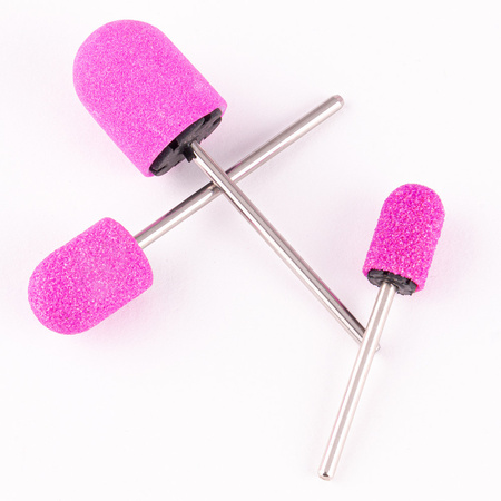 Rubber mandrel holder for pedicure caps, 7 mm