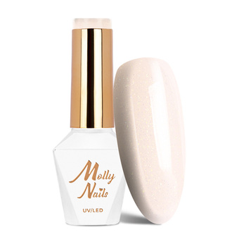 Гібридний лак LED/UV Gel Polish Vanille № 420 Madame French MollyNails без HEMA/Di-HEMA, 8 г