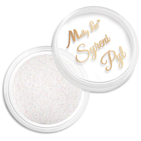MollyLac Mermaid Dust nail powder, 2.5 g jar, No. 6