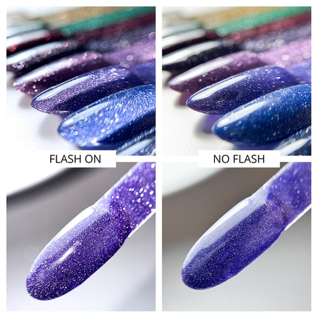Vernis hybride MollyNails Flashing Lights 3 Private Show sans HEMA/Di-HEMA, 8 g, n° 616