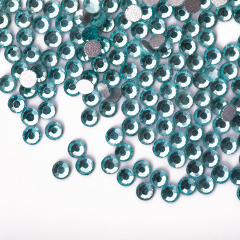 Glas-Strasssteine für Nägel SS5 Aquamarine ca. 1440 Stück pro Packung