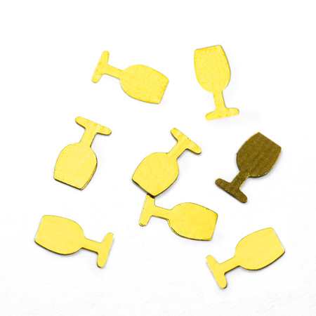 MollyNails Gold Holo Glasses Nail Art, 2g
