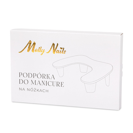 Support pour manucure sur pied MollyNails, blanc