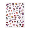 Thin self-adhesive Halloween nail stickers JO-1893