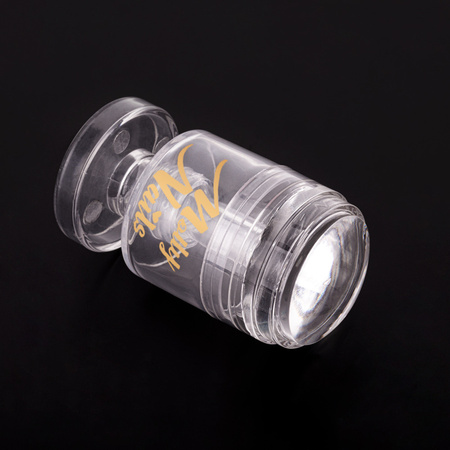 Silikonstempel für mollynails.liveättchen mit einstellbarer Mustergröße und Abstreifer