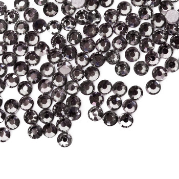 Strass per unghie in vetro SS5 Black diamond, circa 50 pezzi