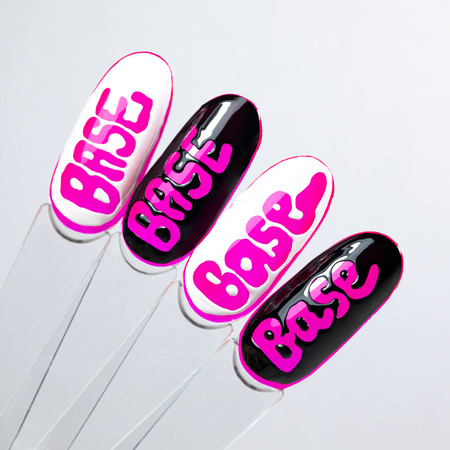 Creative Flow Base: base creativa para crear el efecto de letras suaves y difuminadas de MollyNails, sin HEMA ni Di-HEMA, 10 g