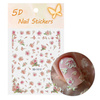 Adhesivos para uñas 5D con motivos florales SD-1513