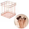 Stojak organizer pojemnik na pędzelki rose gold Nr 3