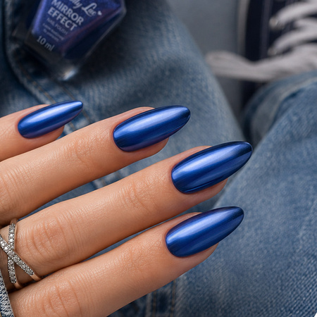 Esmalte clásico MollyLac Mirror, efecto espejo/metalizado, n.º 03, 10 ml