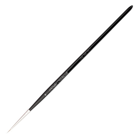 Brush for decorating gel paint hybrid gel Line Art bristle length 7mm 4U Monika Mielniczuk