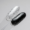 Top coat with a cut foil effect, silver top no wipe AlleLac x Rosie Beauty 6g