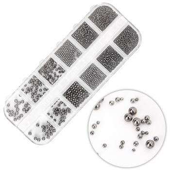 Box with MollyNails black decorations, 1000 pieces