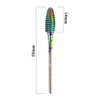 Professioneller Kobalt-Wolfram-Fräser, Regenbogenmodell Flame 1 M 3/32" Nr. 1