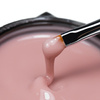 Selbstnivellierendes Builder-Gel, hart, mitteldick, MollyNails Coffee Blush, HEMA/Di-HEMA-frei, 50 g