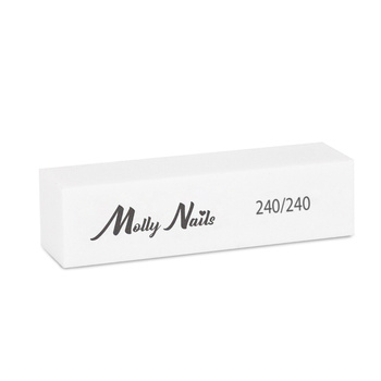 Bloc de polissage MollyLac 100/100 Premium blanc, 1 pièce