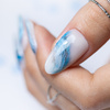 Lakier hybrydowy MollyNails Neon Flashy Cat Eye HEMA Free 8g Nr 176