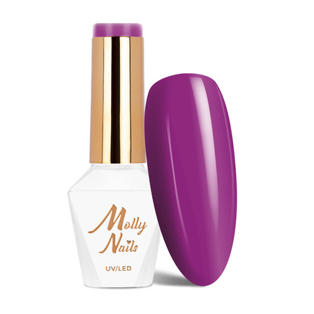 Vernis hybride MollyNails Fancy Fashion Flowerista sans HEMA/Di-HEMA, 8 g, n° 333