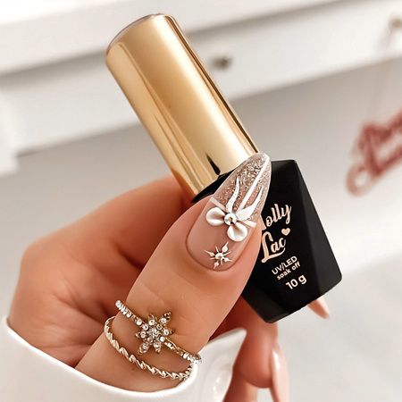 Акриловий пудер для нігтів MollyLac Acrylic Powder Bright White 120 г
