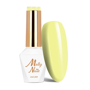 Vernis hybride MollyNails Rest &amp; Relax Relaxing sans HEMA/Di-HEMA, 8 g, n° 96