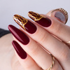 MollyNails Elite Women Burgundy HEMA/Di-HEMA-freier Hybridlack 8 g Nr. 41