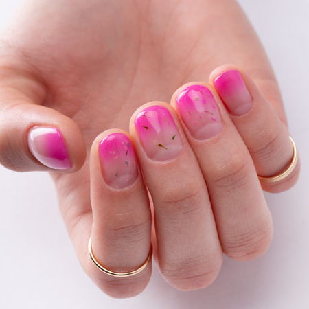 Lakier hybrydowy MollyNails Flowers Nails HEMA/Di-HEMA Free 8g Nr 150