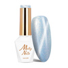 Esmalte híbrido LED/UV Gel Polish Blues Cat Eye Pastel n.º 184 MollyNails sin HEMA/Di-HEMA, 8 g