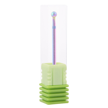 Unicorn-Diamantfräser, Regenbogen, groß, Kugel, Nr. 23