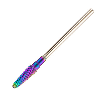 Professional cobalt-tungsten rainbow drill bit, Small cone bit M 3/32" No. 8