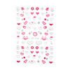 3D Self-Adhesive Valentine's Day Heart Nail Stickers CO-040