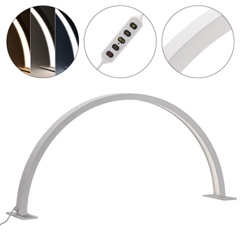 35W LED Arc Beauty Light, Shadowless Desk Lamp, White, Size L, HQ-75X