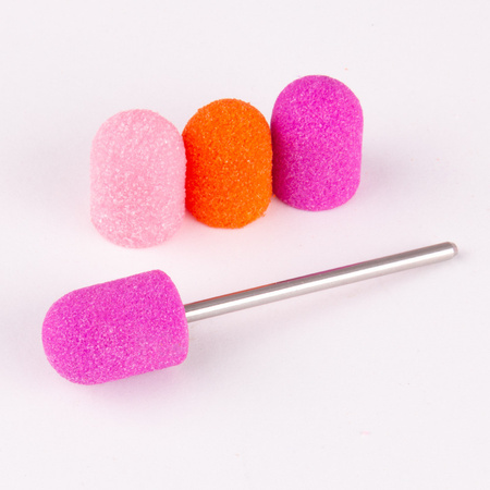 Rubber mandrel holder for pedicure caps, 10 mm