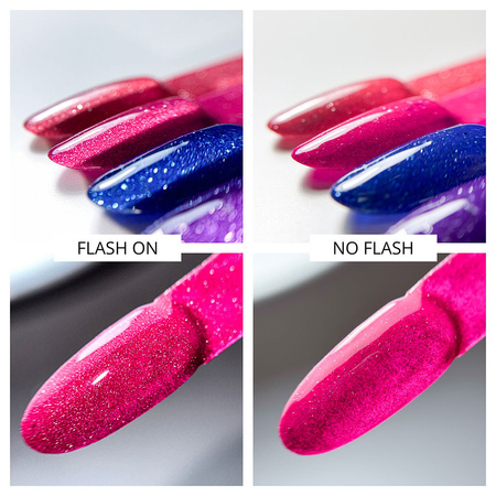 MollyNails Duo Flashing Lights Rose Of Dreams HEMA/Di-HEMA Free Hybrid Nail Polish 8g No. 601