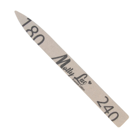 Lima de uñas segura, paquete de lápiz MollyLac 180/240 Standard
