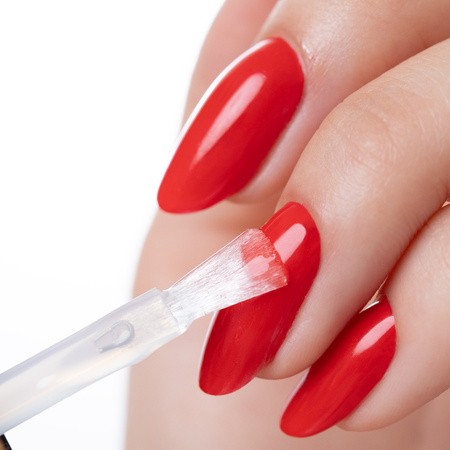 Фінішний лак із УФ-фільтром STEP3: High Gloss Top Coat Vinyl Effect System MollyNails 10 мл