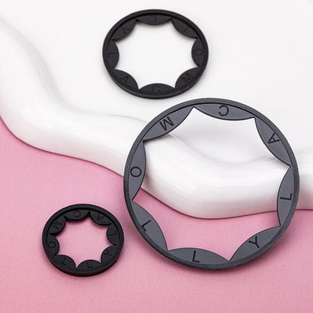 Anillo para frascos que sirve para limpiar el pincel y evitar que se derrame el gel Safety Ring 2 en 1 MollyLac 5 ml