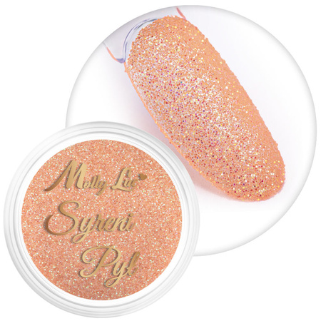 Poudre pour ongles MollyLac « Poudre de sirène », pot de 2,5 g, n° 2