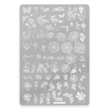 Plaque à motifs pour tampons plus-055