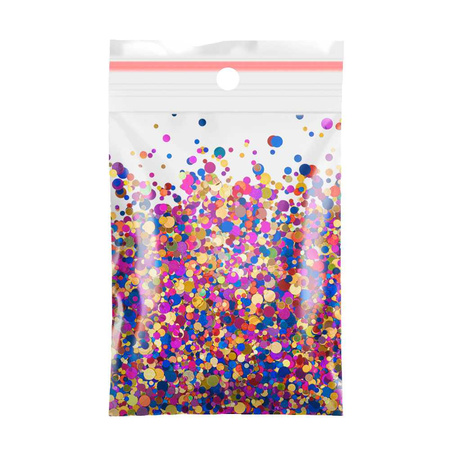 Pop-Up! Piegi Confetti Dropsy Kropki Kółeczka Princess Nails do zdobienia paznokci Nr 6 20g