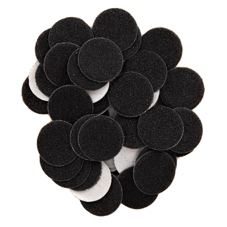 Abrasive caps, replaceable discs, 150 grit, for PodoDisk, size M, 20 mm, 50 pcs.