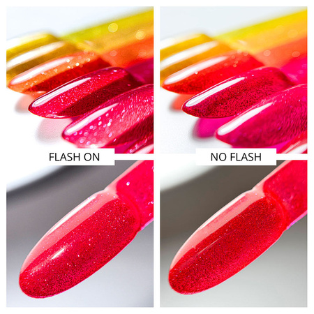 MollyNails Flashing Lights Neon Wow Girl! Hybrid Nail Polish HEMA/Di-HEMA Free 8g No. 643
