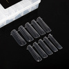 XL dual tunnel upper forms for building MollyNails square nails YQ-4 120 pcs